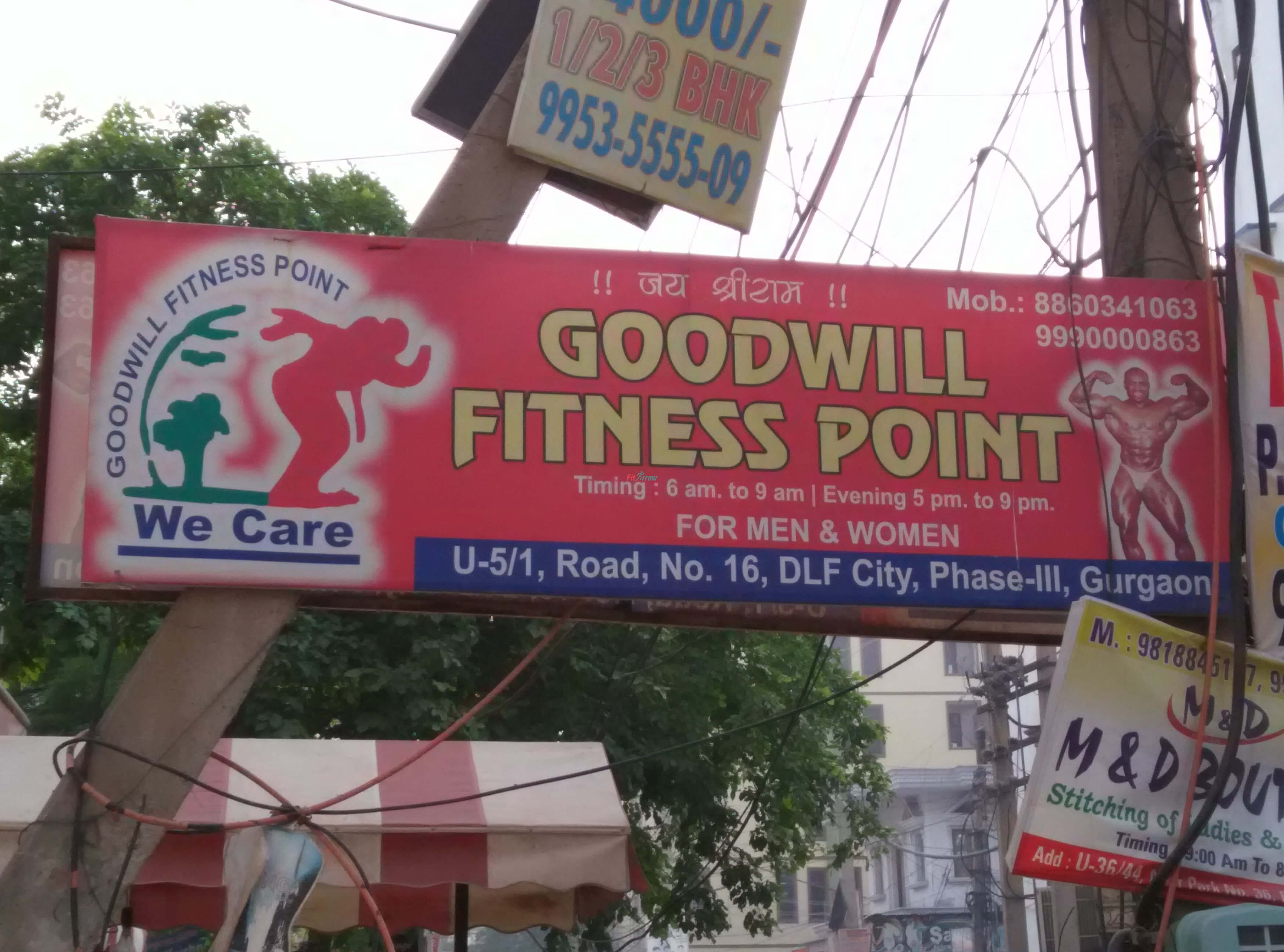 GoodWill Fitness Point, DLF Phase 3, Gurgaon