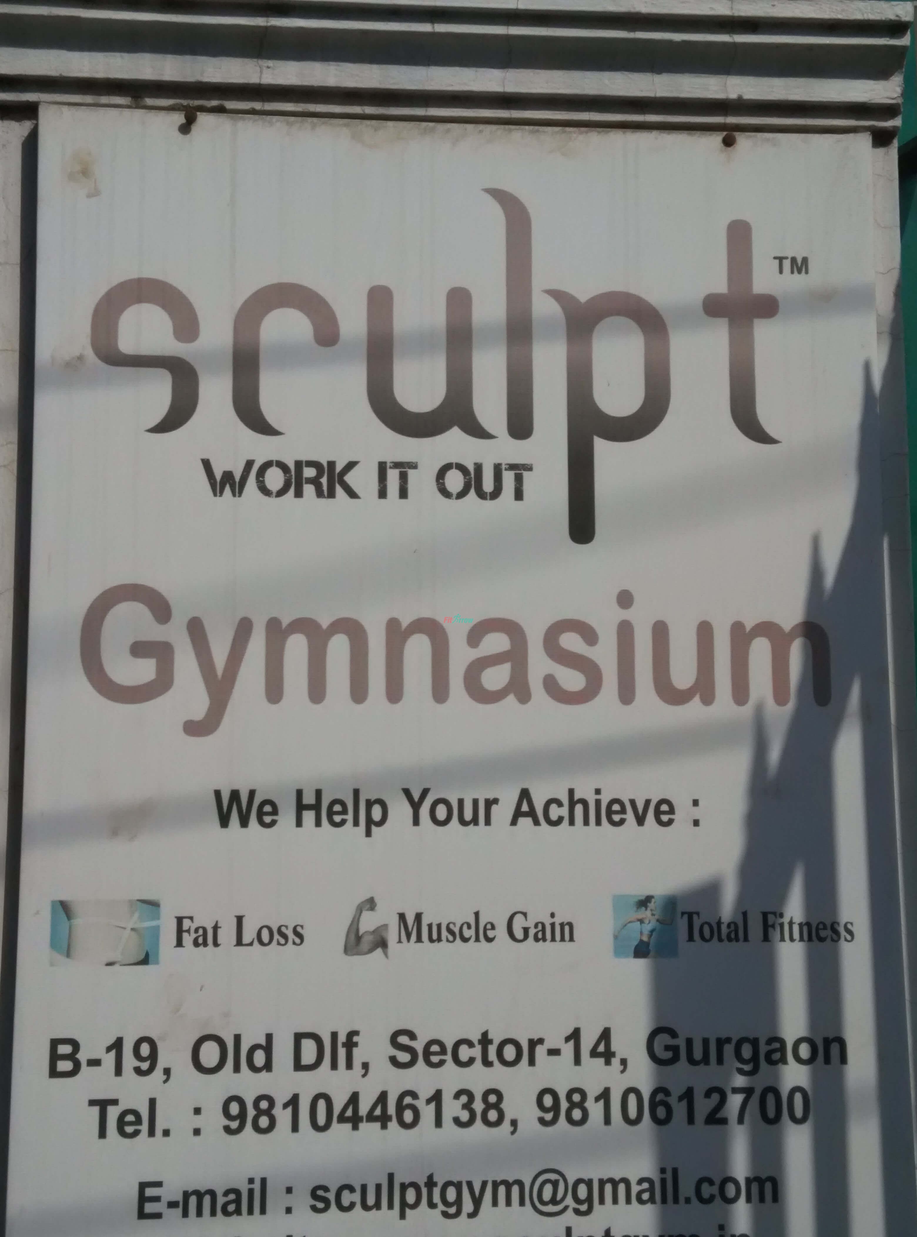 Sculpt Gyms in gurgaon, Muscle gain , Sec-14, Gurgaon- Gym, Aerobics