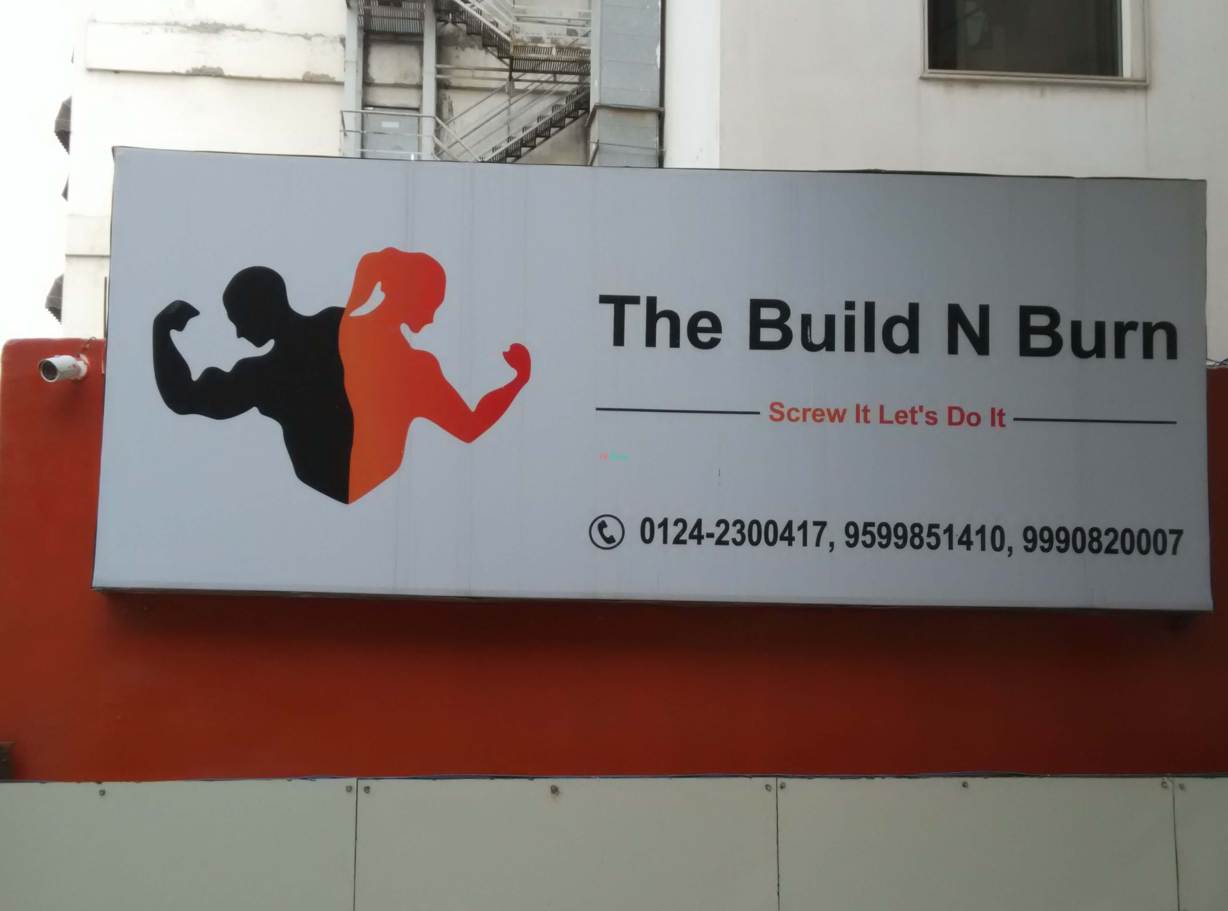 Build n Burn Gym Outside branding, Old DLF Colony, Sector-14, Gurgaon