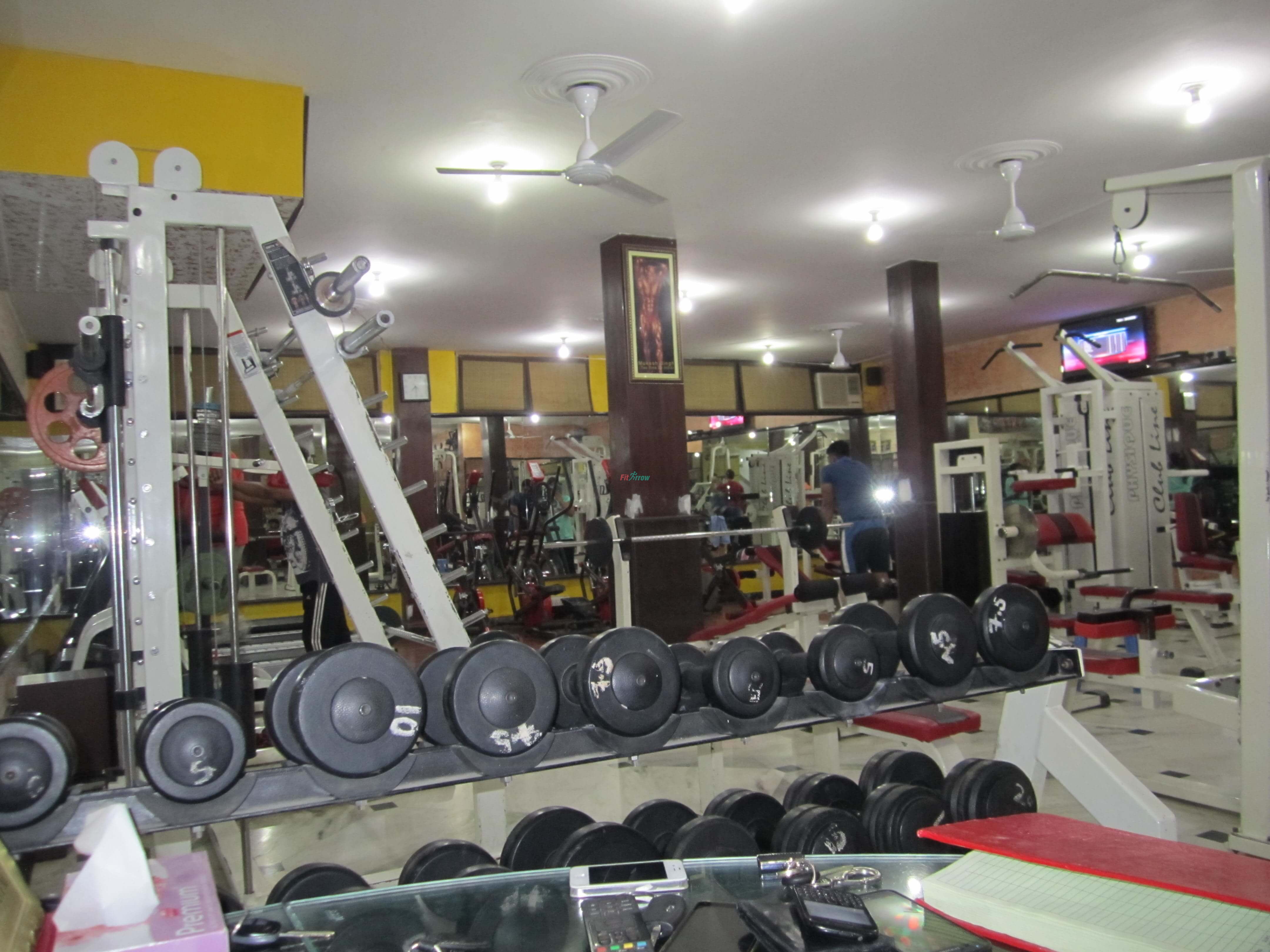 Weight Training Body Building Vyapar Kendra Sushant Lok 1 Fitness Point