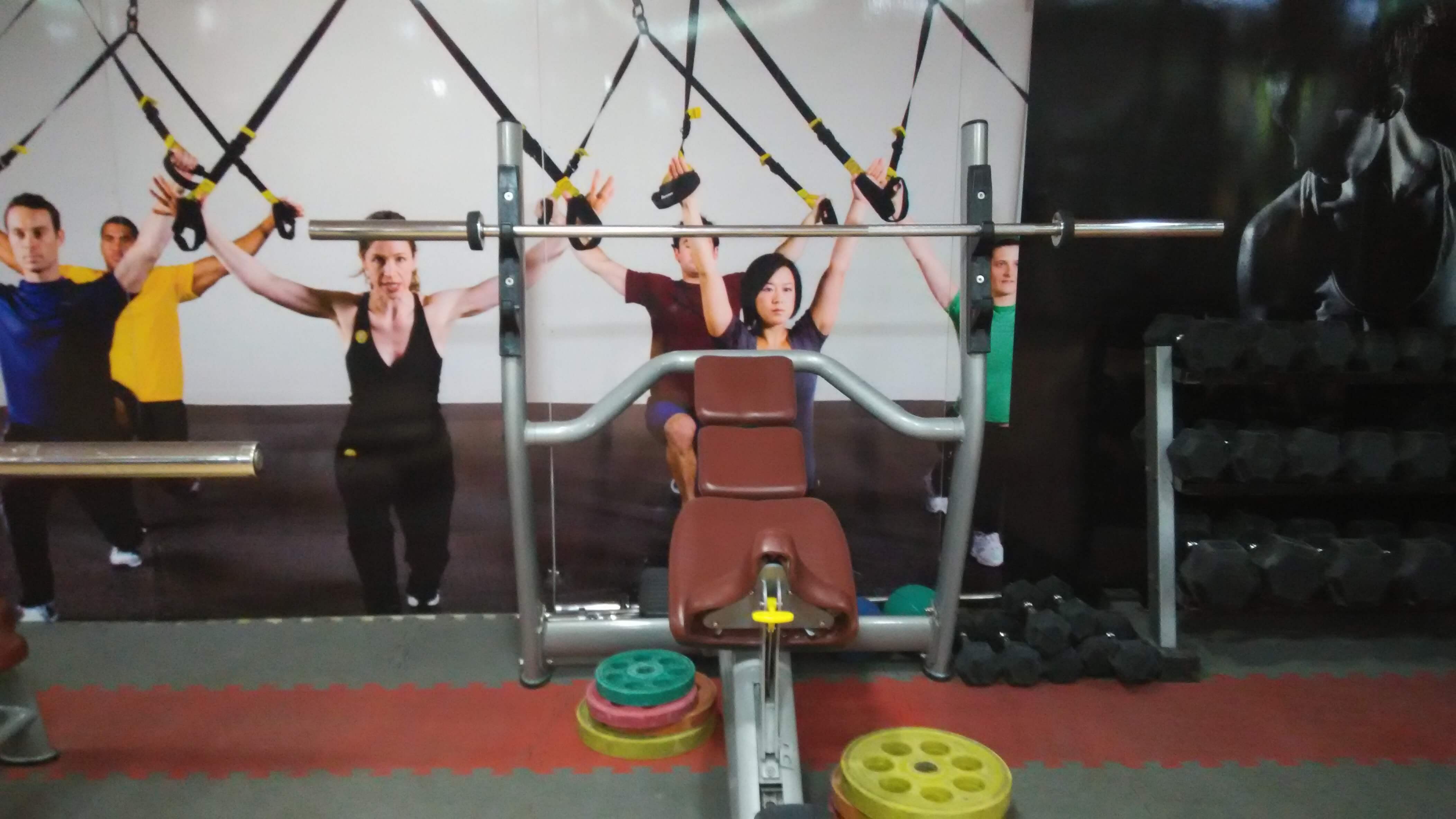 suspension training gym at Built Up Gym-Pitampura